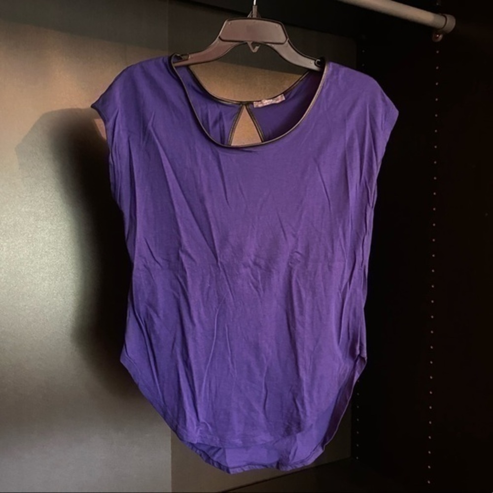 Zara Indigo/Blue Cotton Tee